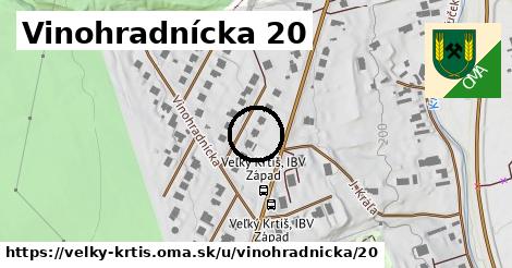 Vinohradnícka 20, Veľký Krtíš