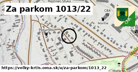 Za parkom 1013/22, Veľký Krtíš
