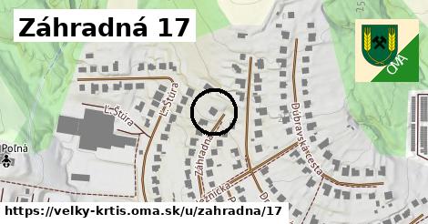 Záhradná 17, Veľký Krtíš