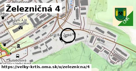 Železničná 4, Veľký Krtíš