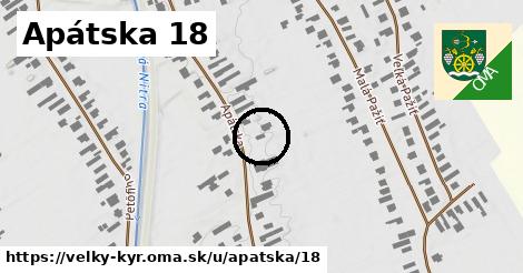 Apátska 18, Veľký Kýr