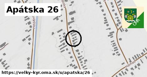 Apátska 26, Veľký Kýr