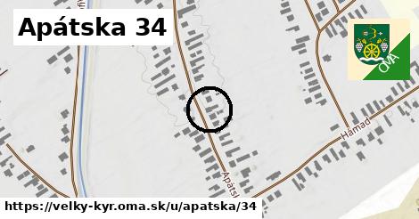 Apátska 34, Veľký Kýr