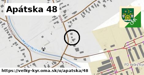 Apátska 48, Veľký Kýr