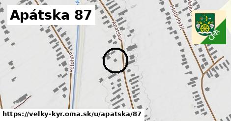 Apátska 87, Veľký Kýr