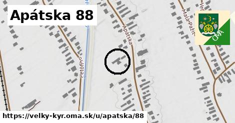 Apátska 88, Veľký Kýr