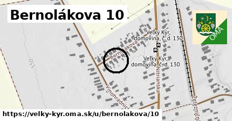 Bernolákova 10, Veľký Kýr