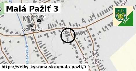 Malá Pažiť 3, Veľký Kýr