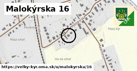 Malokýrska 16, Veľký Kýr