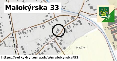 Malokýrska 33, Veľký Kýr