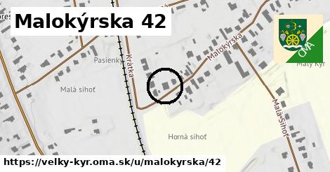 Malokýrska 42, Veľký Kýr