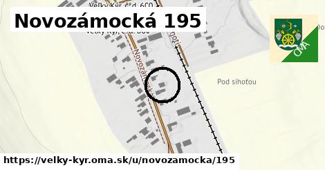 Novozámocká 195, Veľký Kýr