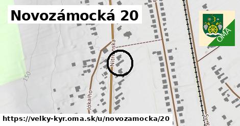 Novozámocká 20, Veľký Kýr