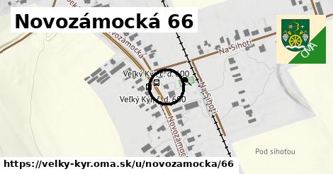 Novozámocká 66, Veľký Kýr