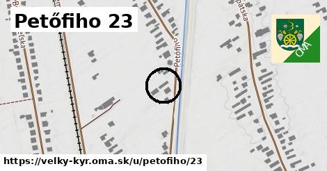 Petőfiho 23, Veľký Kýr