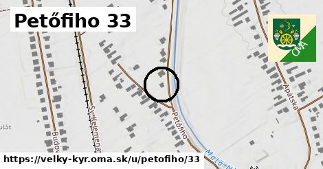 Petőfiho 33, Veľký Kýr