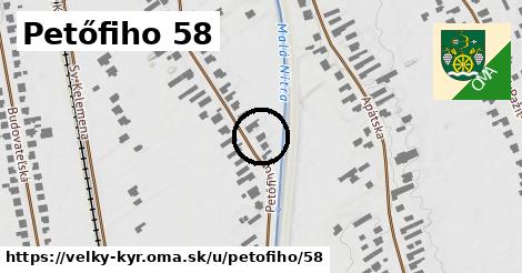 Petőfiho 58, Veľký Kýr