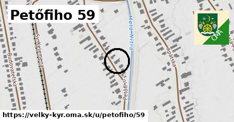 Petőfiho 59, Veľký Kýr