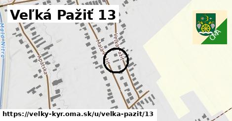 Veľká Pažiť 13, Veľký Kýr