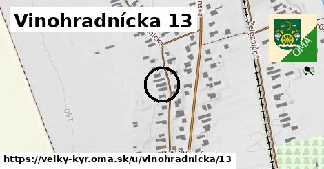 Vinohradnícka 13, Veľký Kýr