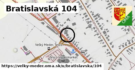 Bratislavská 104, Veľký Meder