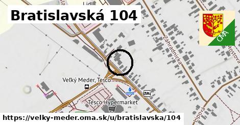 Bratislavská 104, Veľký Meder