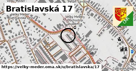 Bratislavská 17, Veľký Meder