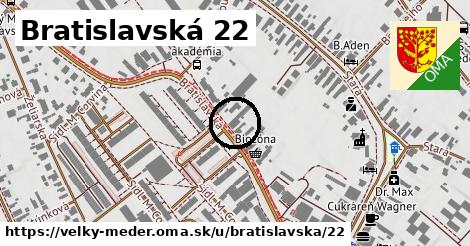 Bratislavská 22, Veľký Meder