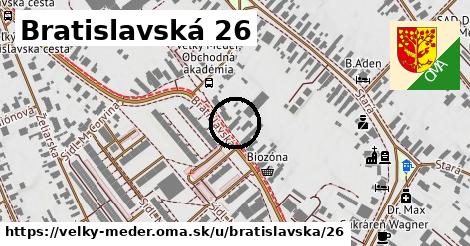 Bratislavská 26, Veľký Meder