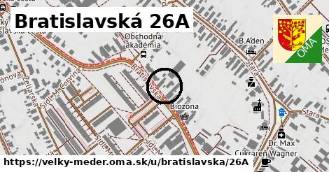 Bratislavská 26A, Veľký Meder
