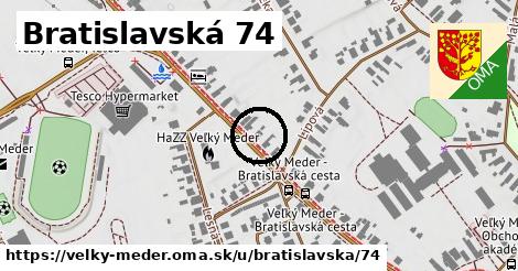 Bratislavská 74, Veľký Meder