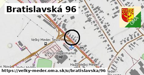 Bratislavská 96, Veľký Meder