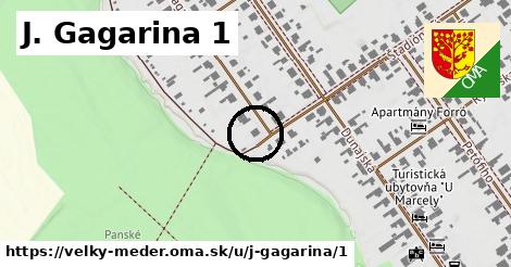 J. Gagarina 1, Veľký Meder