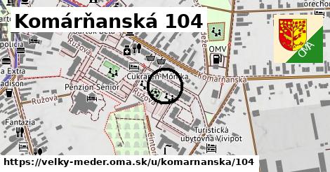 Komárňanská 104, Veľký Meder