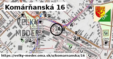 Komárňanská 16, Veľký Meder