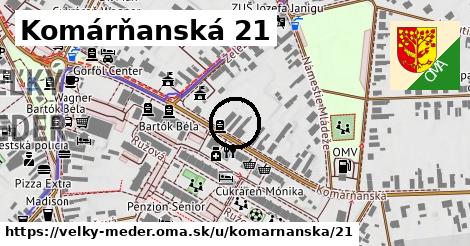 Komárňanská 21, Veľký Meder