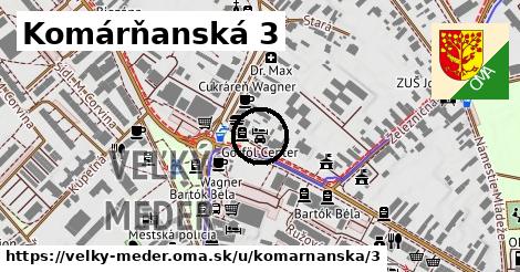 Komárňanská 3, Veľký Meder