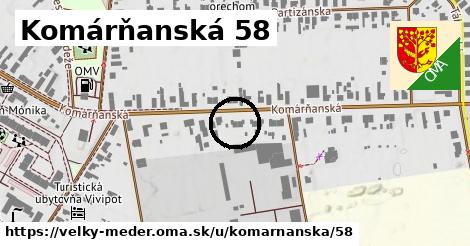 Komárňanská 58, Veľký Meder