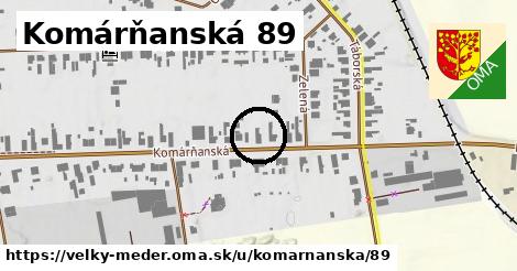 Komárňanská 89, Veľký Meder