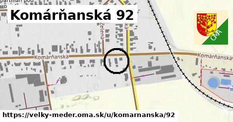 Komárňanská 92, Veľký Meder