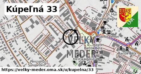 Kúpeľná 33, Veľký Meder