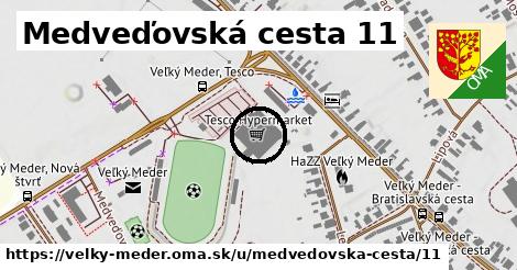 Medveďovská cesta 11, Veľký Meder