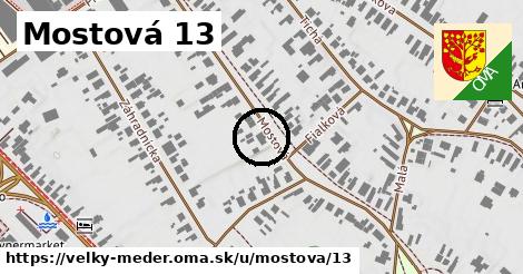 Mostová 13, Veľký Meder