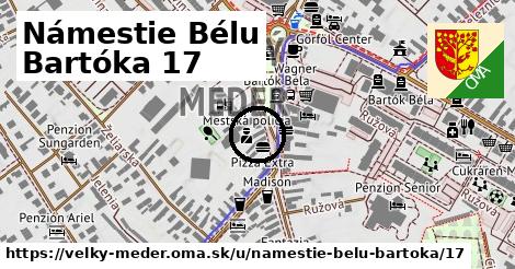 Námestie Bélu Bartóka 17, Veľký Meder