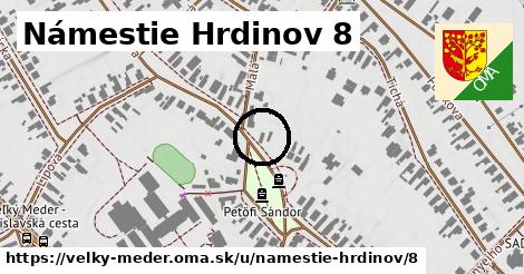 Námestie Hrdinov 8, Veľký Meder