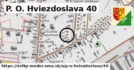 P. O. Hviezdoslava 40, Veľký Meder