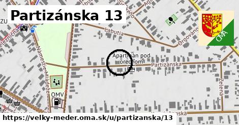 Partizánska 13, Veľký Meder