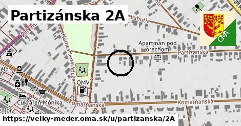 Partizánska 2A, Veľký Meder