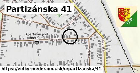 Partizánska 41, Veľký Meder