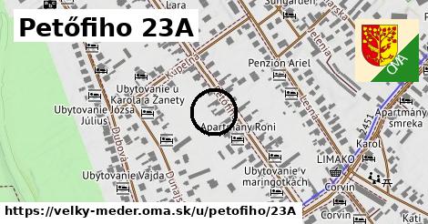 Petőfiho 23A, Veľký Meder